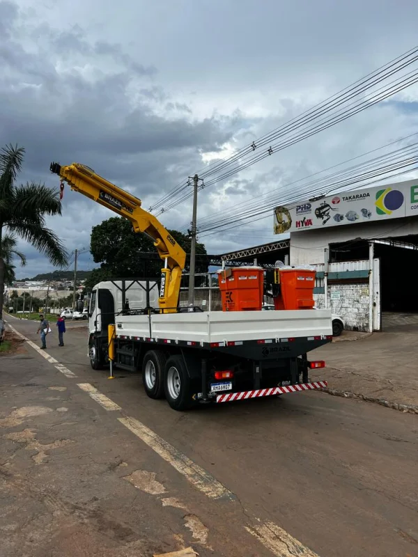Cesto duplo para munck